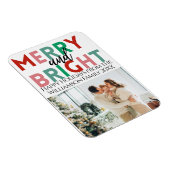 Eenvoudige, moderne, heldere, kleurrijke foto magneet (Rechterzijde)