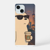 Eenvoudige Moderne Hoes voor Telefoon iPhone 15 Case (Achterkant)