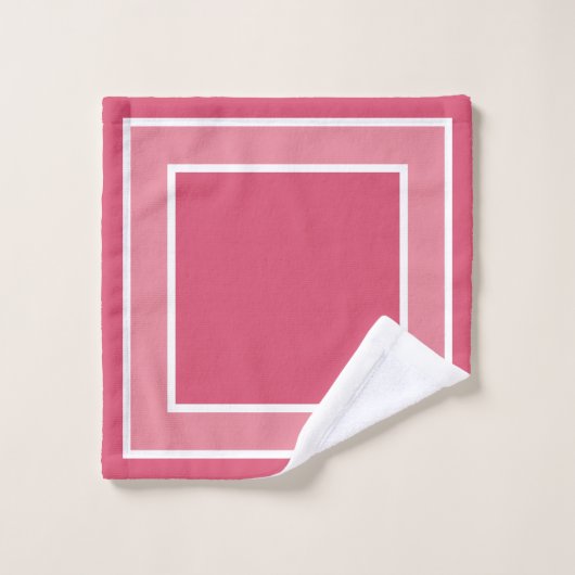 Eenvoudige moderne Honeysuckle Bad Handdoek (Wasdoekje)