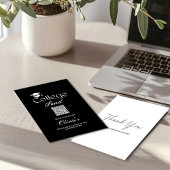 Eenvoudige moderne Kaart met QR-code voor universi