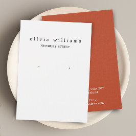 Eenvoudige, moderne Kaart voor draagbeeldscherm