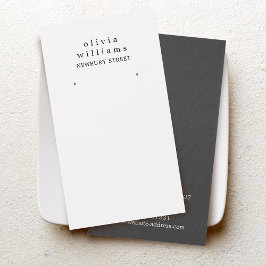 Eenvoudige, moderne Kaart voor draagbeeldscherm