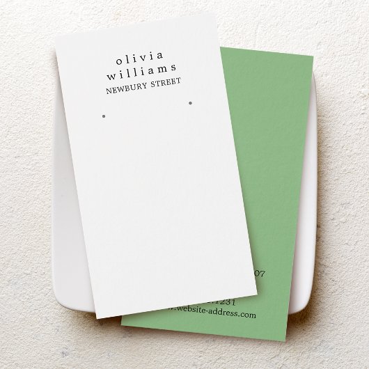 Eenvoudige, moderne Kaart voor draagbeeldscherm