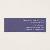 Eenvoudige, moderne Kaart voor het oormerken van b (Achterkant)