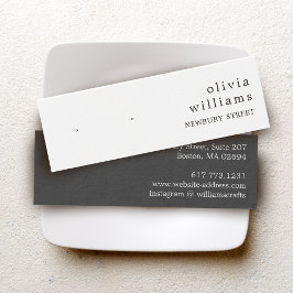 Eenvoudige, moderne Kaart voor het oormerken van b