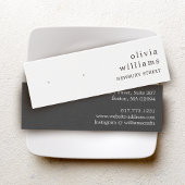 Eenvoudige, moderne Kaart voor het oormerken van b