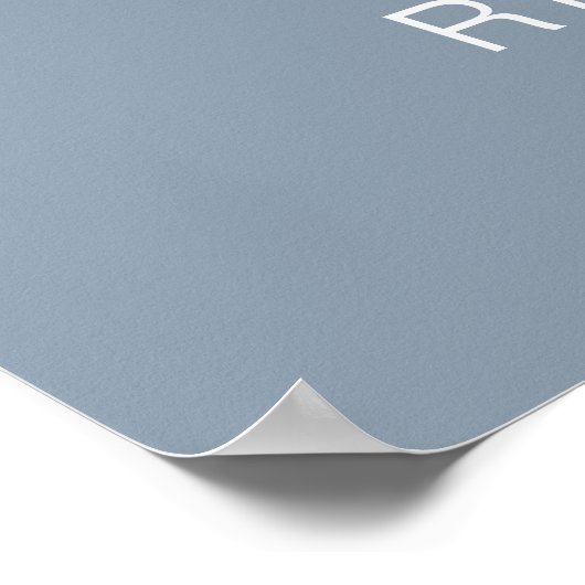 Eenvoudige moderne kalligrafie bruiloft welkom poster (Hoek)