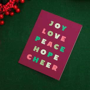 Eenvoudige Moderne Kerkertypografie Kerstcitaten Feestdagen Kaart