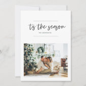 Eenvoudige, moderne kerstfoto | Dit seizoen (Voorkant)