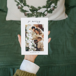 Eenvoudige, moderne kerstfoto   Zoete kerst