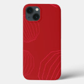 Eenvoudige, moderne kerstversieringen Case-Mate iPhone case (Achterkant)