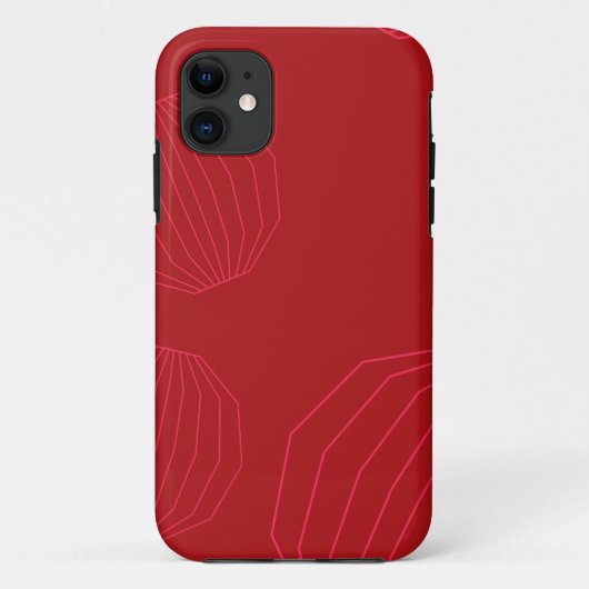 Eenvoudige, moderne kerstversieringen Case-Mate iPhone case (Achterkant)