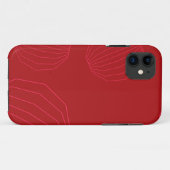 Eenvoudige, moderne kerstversieringen Case-Mate iPhone case (Achterkant (horizontaal))