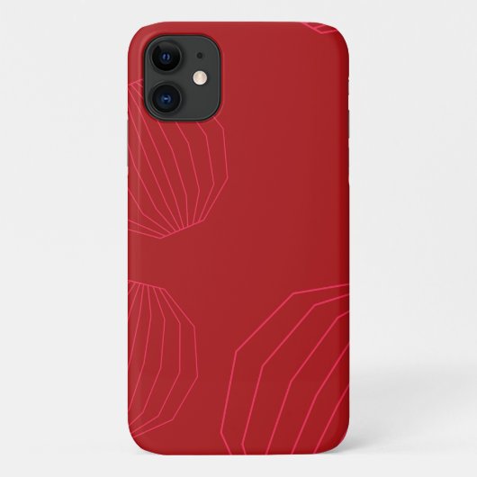 Eenvoudige, moderne kerstversieringen Case-Mate iPhone case (Achterkant)