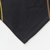 Eenvoudige, moderne, koele, trendmatige dunne lijn fleece deken (Hoek)