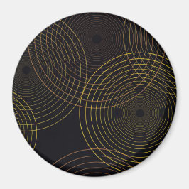 Eenvoudige, moderne, koele, trendmatige dunne lijn magneet