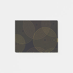 Eenvoudige, moderne, koele, trendmatige dunne lijn post-it® notes