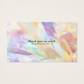 Eenvoudige Moderne KORTING VAN UW LOGO HIER Visitekaartje (Voorkant)