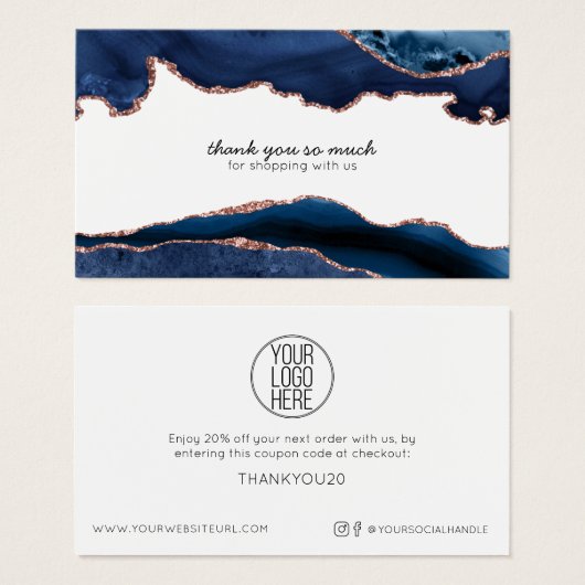 Eenvoudige Moderne KORTING VAN UW LOGO HIER Visitekaartje (Voorkant /achterkant)