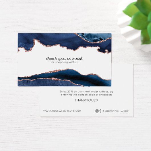 Eenvoudige Moderne KORTING VAN UW LOGO HIER Visitekaartje (Bureau)