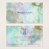 Eenvoudige Moderne KORTING VAN UW LOGO HIER Visitekaartje (Voorkant /achterkant)