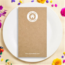 Eenvoudige moderne Kraft-kaart voor juwelen