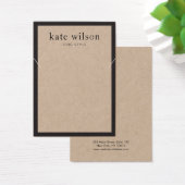 Eenvoudige, moderne Kraft-Ketting Visitekaartje (Bureau)