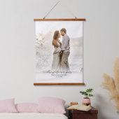 Eenvoudige moderne legant-kabelbanner voor bruilof hangend wandkleed (Slaapkamer)