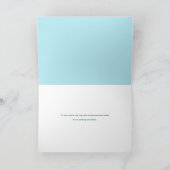 Eenvoudige moderne lichte en vrolijke verjaardag K Kaart (Binnen)