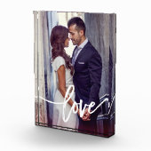 Eenvoudige moderne liefde | Typografie met foto (Rechts)