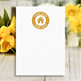 Eenvoudige, moderne Logo-Ketting-racelet-kaart Visitekaartje