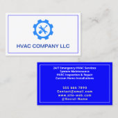 Eenvoudige moderne Logo, professionele reparatie A Visitekaartje (Voorkant / Achterkant)