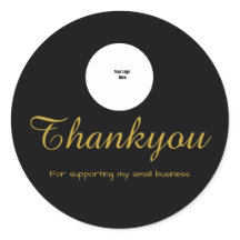 Eenvoudige moderne Logo-scriptorder Bedankt