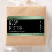 Eenvoudige, moderne, luxe typografie zwart etiket (Insitu)