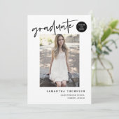 Eenvoudige, moderne, minimale foto van de schoolpa kaart (Staand voorkant)