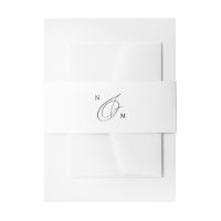 Eenvoudige moderne minimale kalligrafie-monogram b