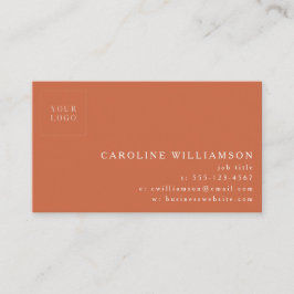 Eenvoudige, moderne, minimale professionele Logo T Visitekaartje