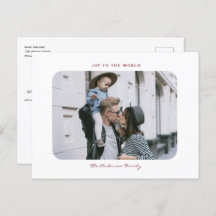 Eenvoudige moderne, minimale, schone kerstfoto 