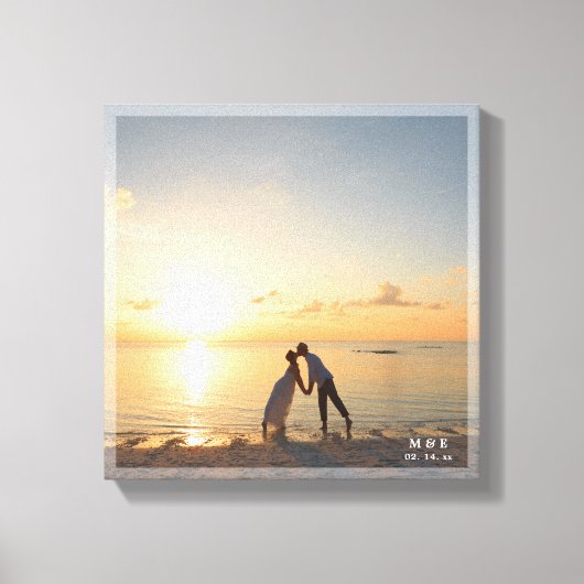 Eenvoudige, moderne, minimalistische aangepaste br canvas afdruk (Voorkant)