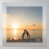 Eenvoudige, moderne, minimalistische aangepaste br poster (Voorkant)