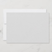 Eenvoudige, moderne, minimalistische fotogeboorte aankondiging (Achterkant)