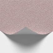 Eenvoudige moderne minimalistische stippen cadeaupapier (Hoek)