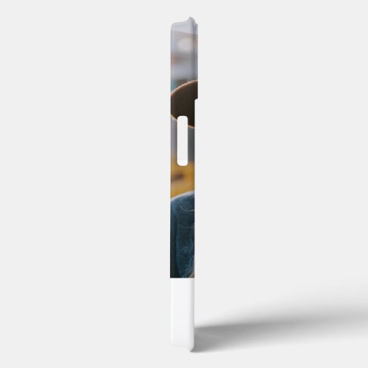 Eenvoudige moderne monogram foto Persoonlijke naam Case-Mate iPhone Case (Achterkant / Rechts)