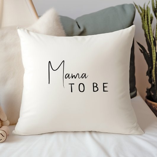 Eenvoudige moderne neutrale mama te zijn kussen