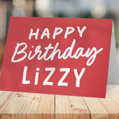 Eenvoudige, moderne, niet-fotografeerdaggroet kaart