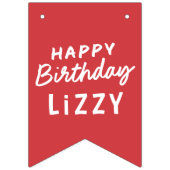 Eenvoudige, moderne, niet-fotografeerdaggroet vlaggetjes (Eerste vlag)