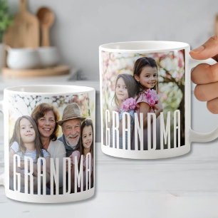 Eenvoudige Moderne Oma Foto Koffiemok