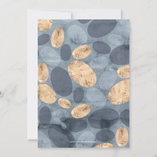 Eenvoudige moderne patroonvolwassen geboortedag kaart (Achterkant)