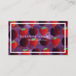 Eenvoudige moderne professional visitekaartje