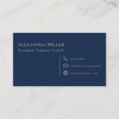 Eenvoudige moderne professional visitekaartje (Voorkant)